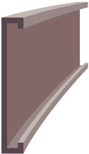 C-Channel Magnetic Card Label Holders 30mm wide, sold by the meter - C-Profile Magnet Roll/Strips, Warehouse Magnets